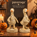 paveroqa™ Halloween Mummy Goose Resin Tabletop Figurine