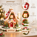 paveroqa™ Glowing Christmas Snowy House LED Tabletop Ornament